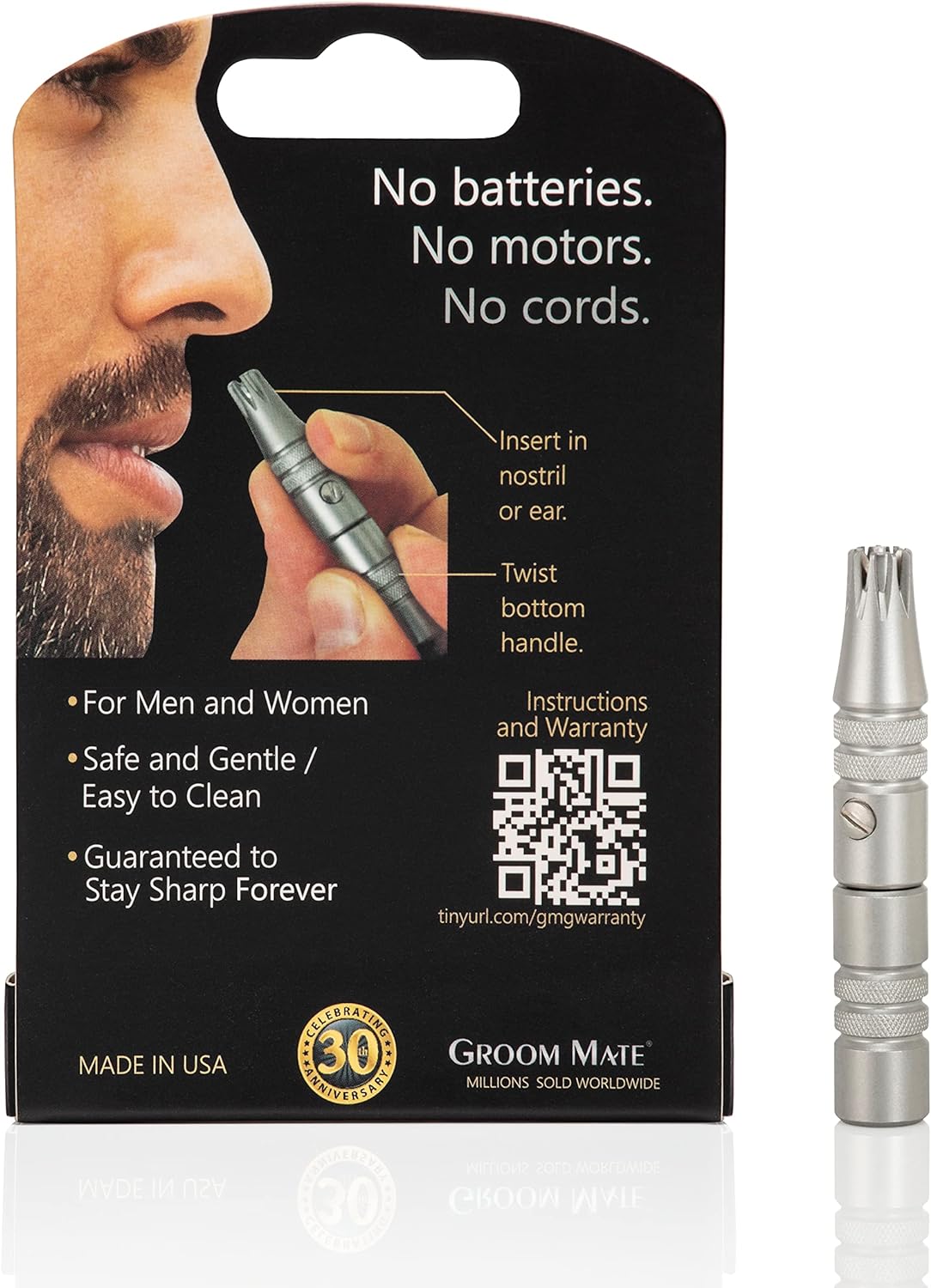 Groom Mate PLATINUM XL Nose & Ear Hair Trimmer