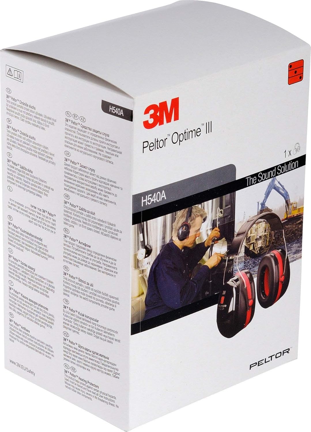 3 M PELTOR H540A Hearing Protection Earmuffs with Noise Reduction Rating of 30 dB?