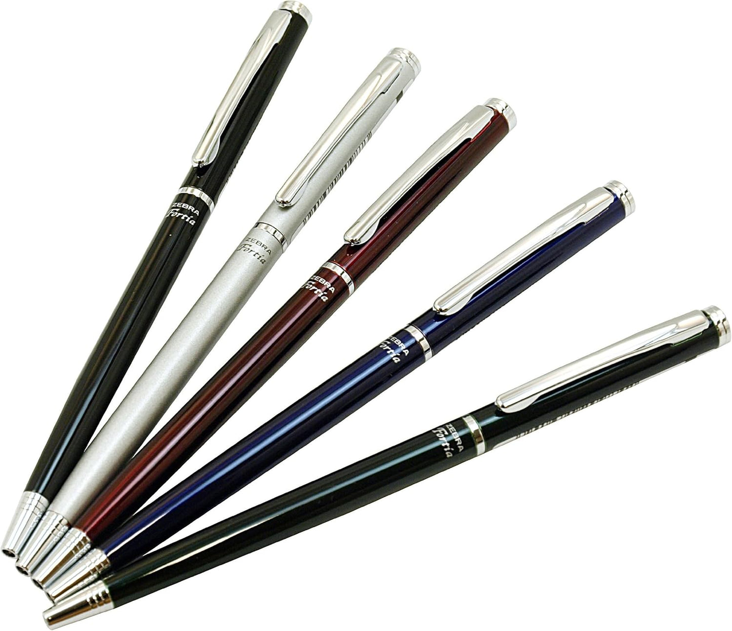 ZEBRA Fortia 500 Twist Ballpoint Pen - 0.7 mm - Green Body - Black Ink (BA81-G)