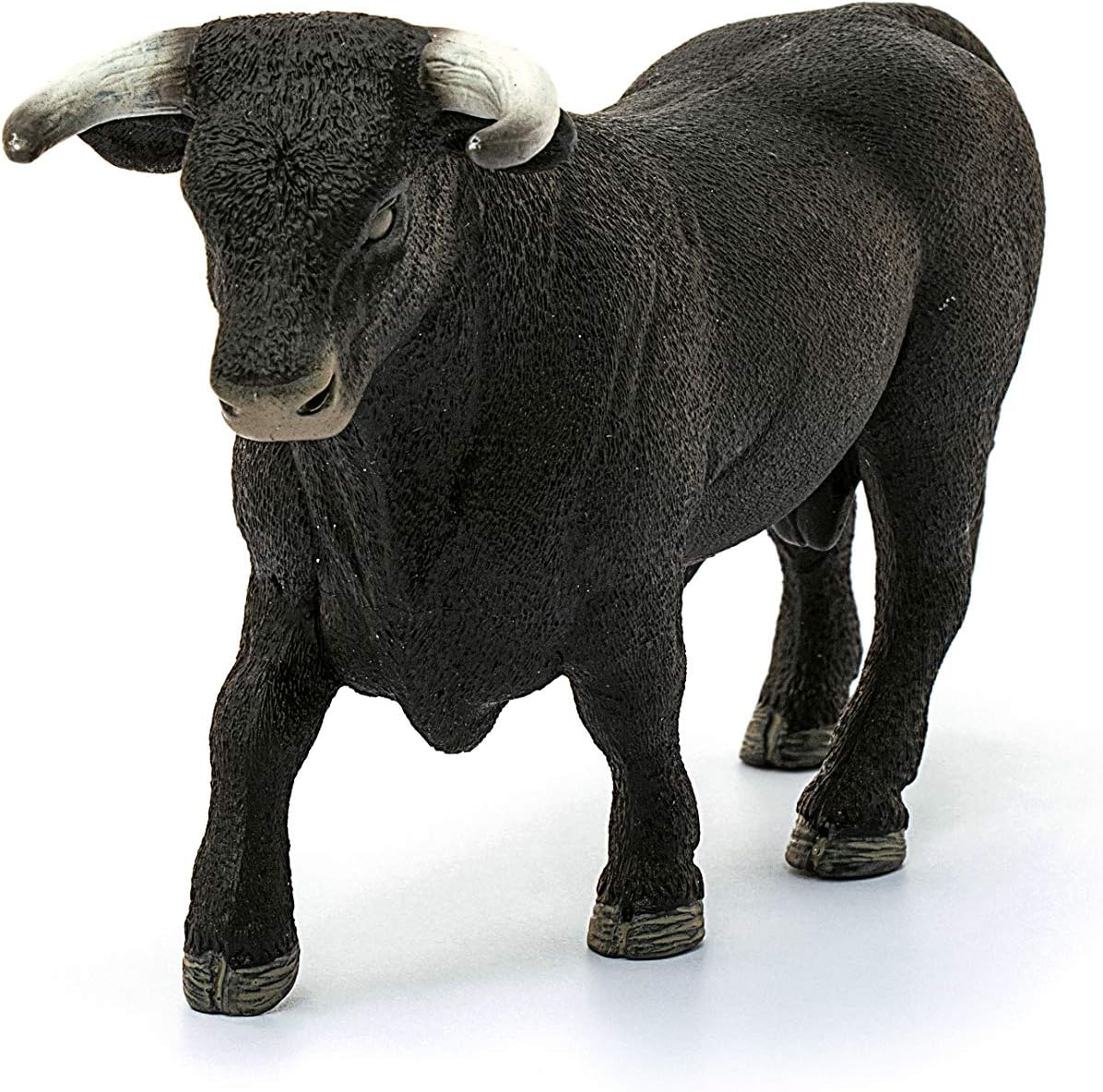 Schleich Farm World, Animal Toys for Boys and Girls 3 and Above, Black Bull Cow Toy Figurine, Ages 3+, Multicolor, 3.5 Inch