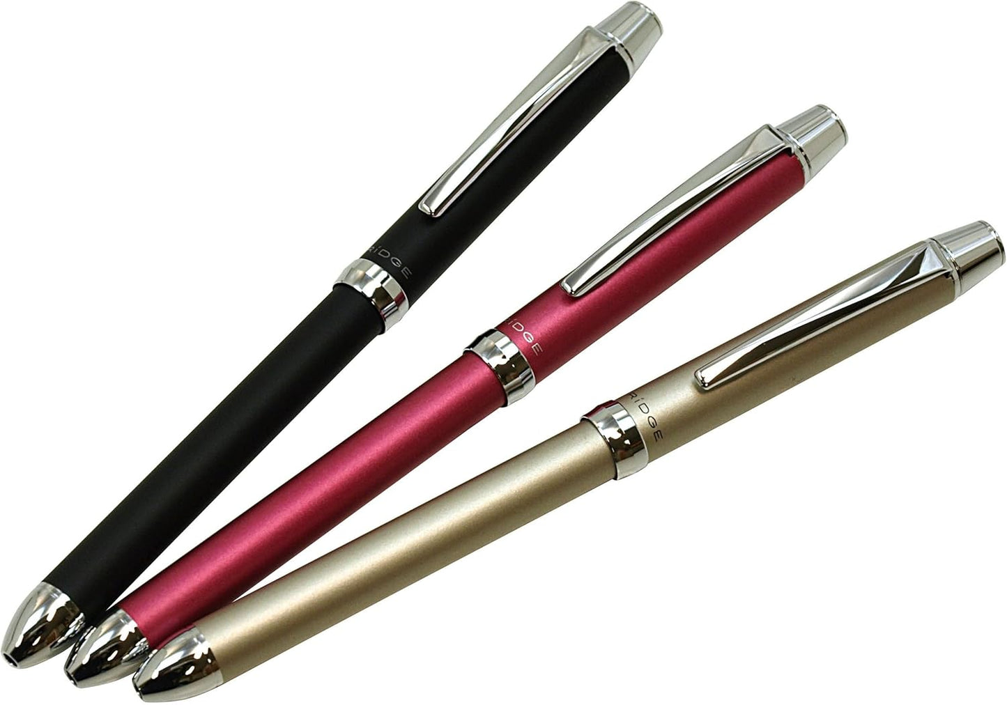 PILOT BKTR-3SR-P RiDGE Multi-Color Ballpoint Pen, 0.03 inches (0.7 mm), Oil-Based (Black, Red, Blue)