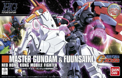 Bandai #128 Master Gundam and Fuunsaiki 1/144 High Grade Future Century, 30 Count (Pack of 6660)