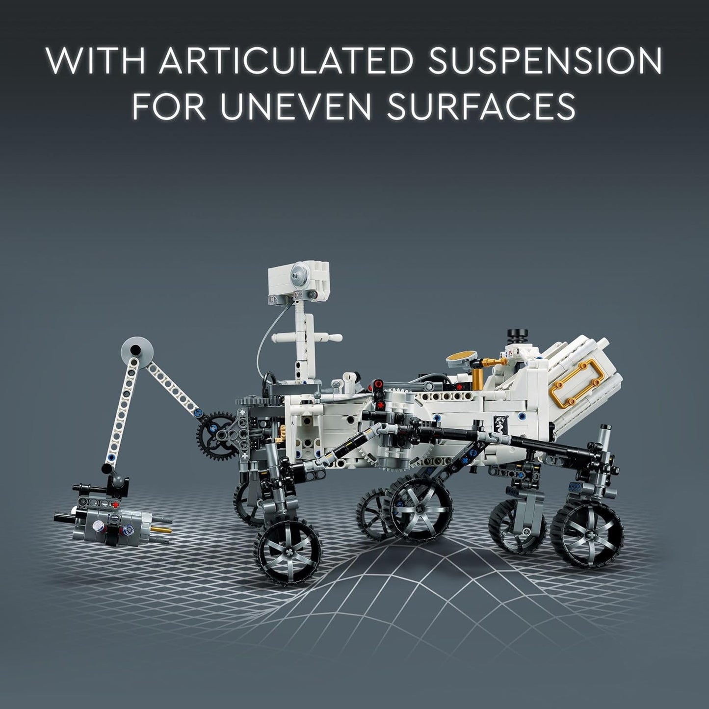 LEGO Technic NASA Mars Rover Perseverance Space Model with AR Application Experience, Construction Toy Vehicle Science and Engineering, Gift for Boys and Girls 10 Years Old and Over 42158