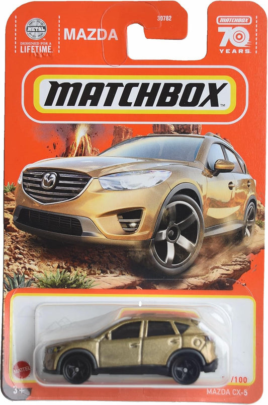 Matchbox Mazda CX-5, Gold 51/100