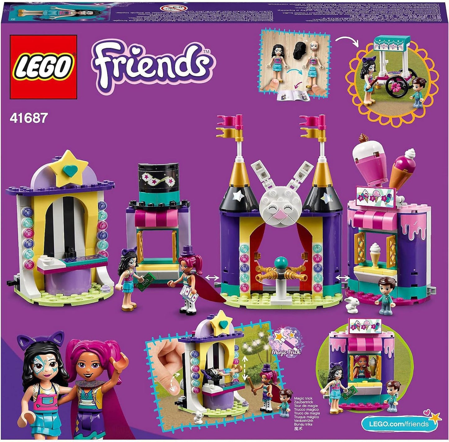 LEGO 41687 Friends Magical Funfair Stalls