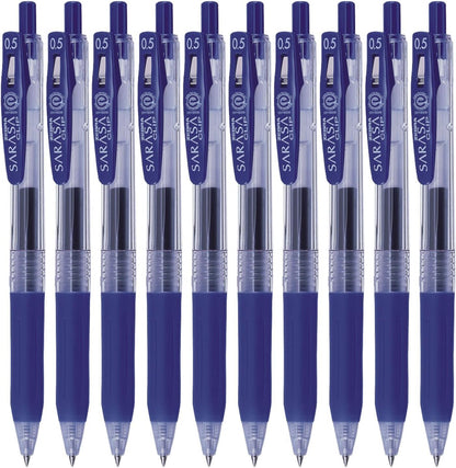 ZEBRA Sarasa Clip Pen 0.5 mm, Blue (JJ15-BL)