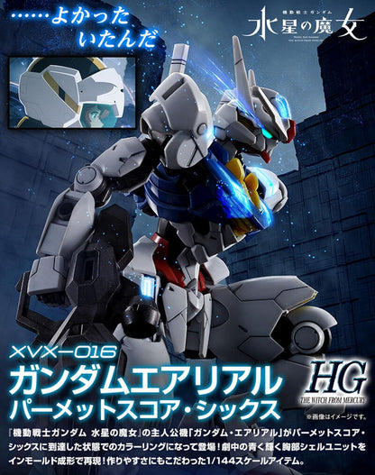 Bandai - Mobile Suit Gundam: The Witch from Mercury - HG 1/144 Gundam Aerial [PERMET Score SIX] Model Kit (Japan Import)