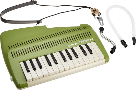 Suzuki A-25F 25-Key Andes Recorder-Keyboard with Mouthpiece and Strap