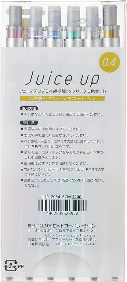 PILOT Gel Ink Rollerball Pen (LJP120S4-6CM)