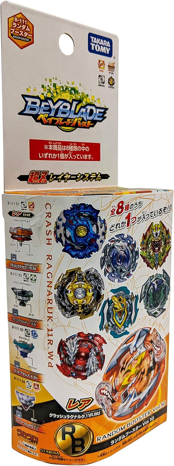 Takara Tomy B-111 Beyblade Burst Vol. 10 Stamina Random Booster