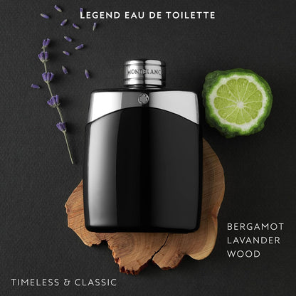 Mont Blanc Mont Blanc Legend By Mont Blanc for Men - 6.7 Oz Edt Spray, 6.7 Oz