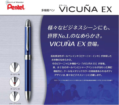 Pentel Penguin multifunction pen Vikuna EX, bule EX XBXW1375C