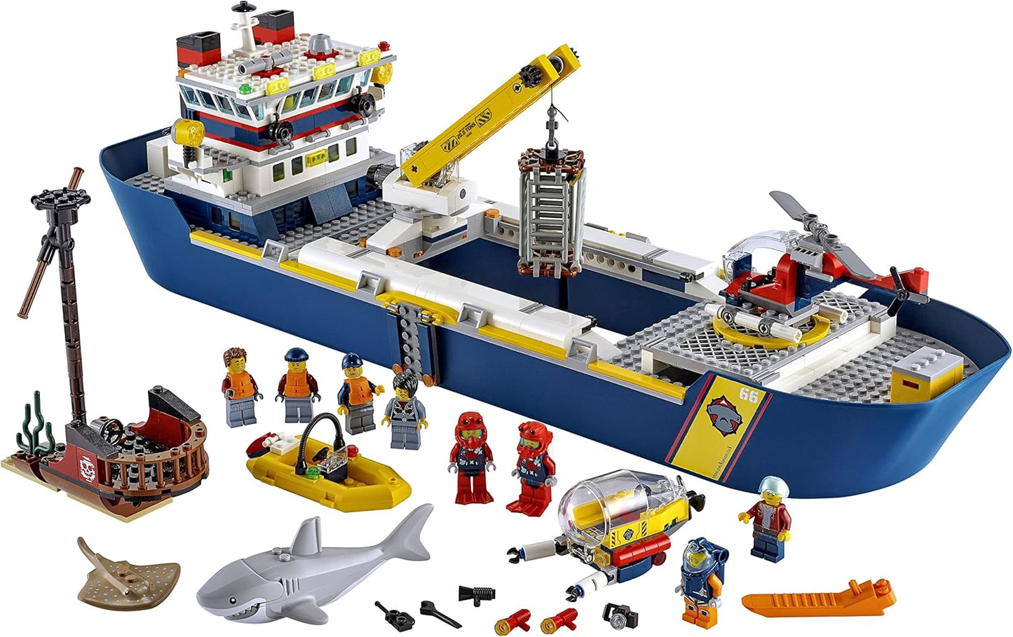LEGO 60266 City Oceans The Ocean Exploration Boat