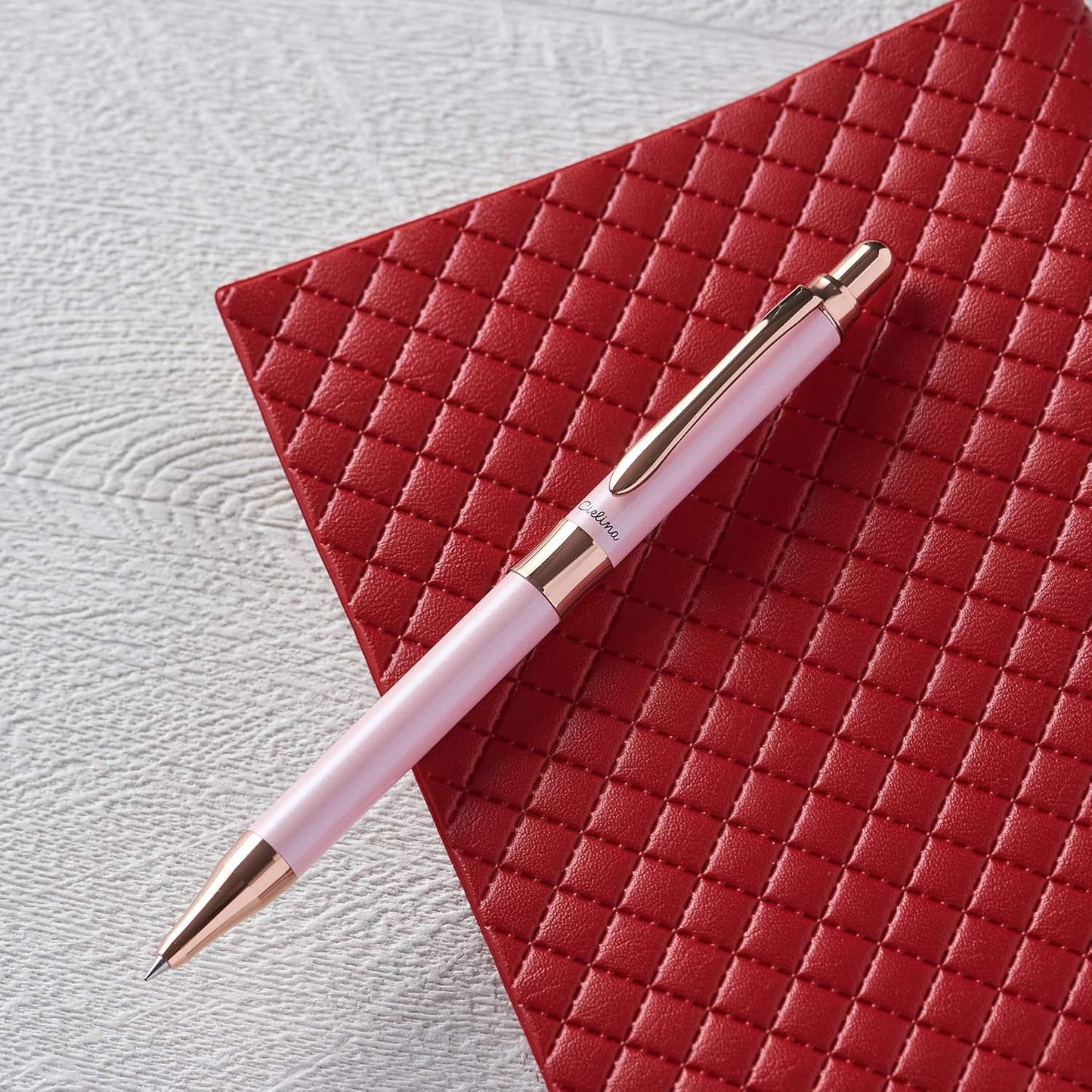 Pentel Vicuna EX Sieriina BX3005CP Oil-Based Ballpoint Pen, 0.02 inches (0.5 mm), Pink Shaft, Product Size: 0.5 x 0.4 x 5.4 inches (13 x 11 x 137 mm), 0.02 oz (0.5 mm), 1.0 oz (28