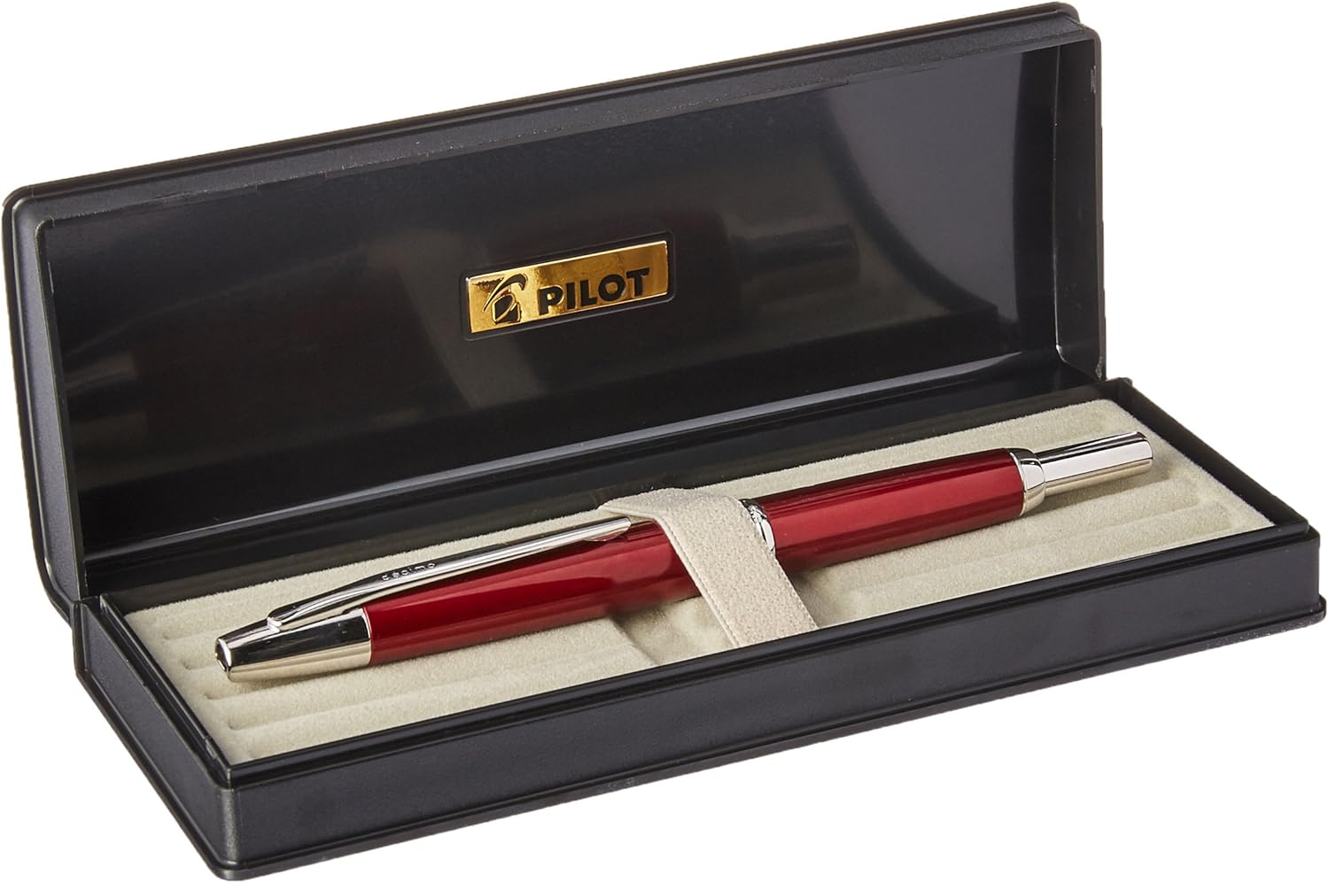 PILOT Fountain Pen Capless Decimo, Red Body, B-Nib (FCT-15SR-R-B), detail image