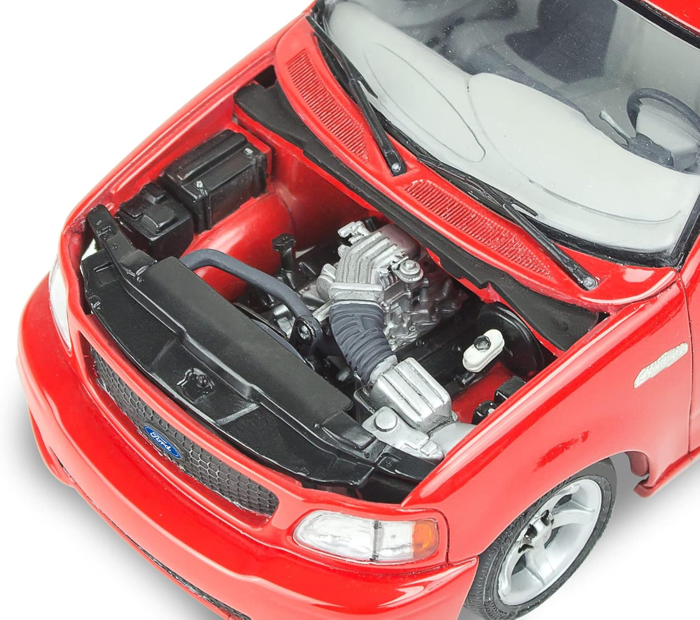 Revell 85-4499 Fast and Furious Brian Ford SVT Lightning Model Car Kit 1:25 Scale 118 Piece Skill Level 4 Plastic Model Building Kit Red