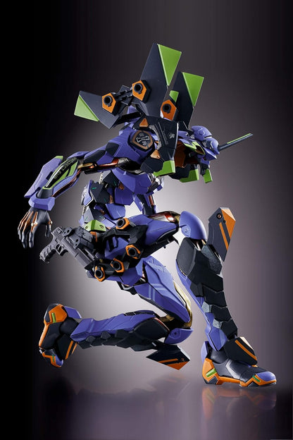 TAMASHII NATIONS Bandai Metal Build Eva-01 Test Type Neon Genesis Evangelion Action Figure