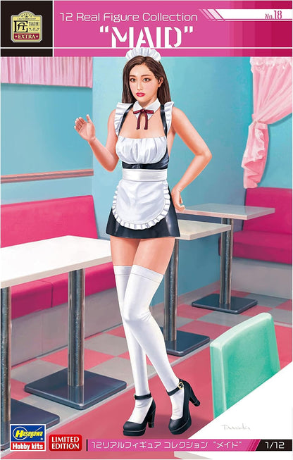 Hasegawa SP525 1/12 Real Figure Collection No. 18 Made Unpainted Resin Kit