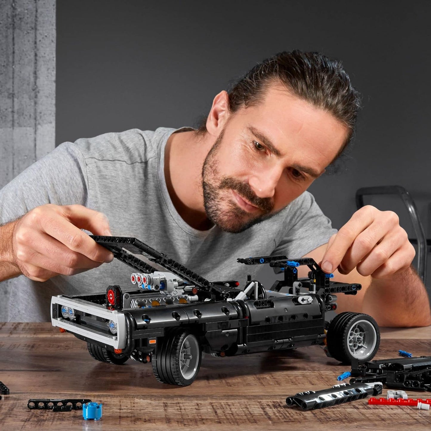 LEGO Technic, Fast and Furious DOM Dodge Charger 42111 Toy Blocks STEM Educational Car Car Car Boy 10+