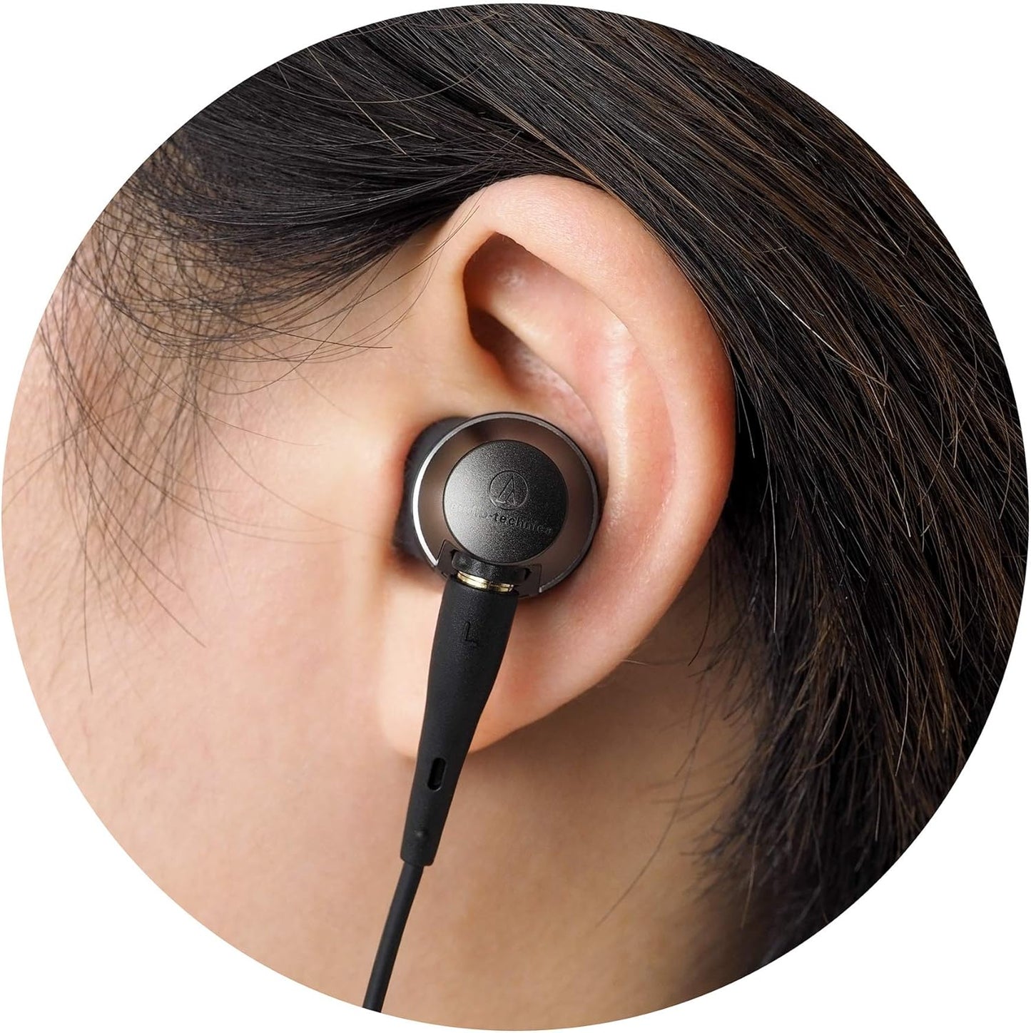 audio-technica hi-res corresponding Canal earphone Sound Reality ATH-CKR90