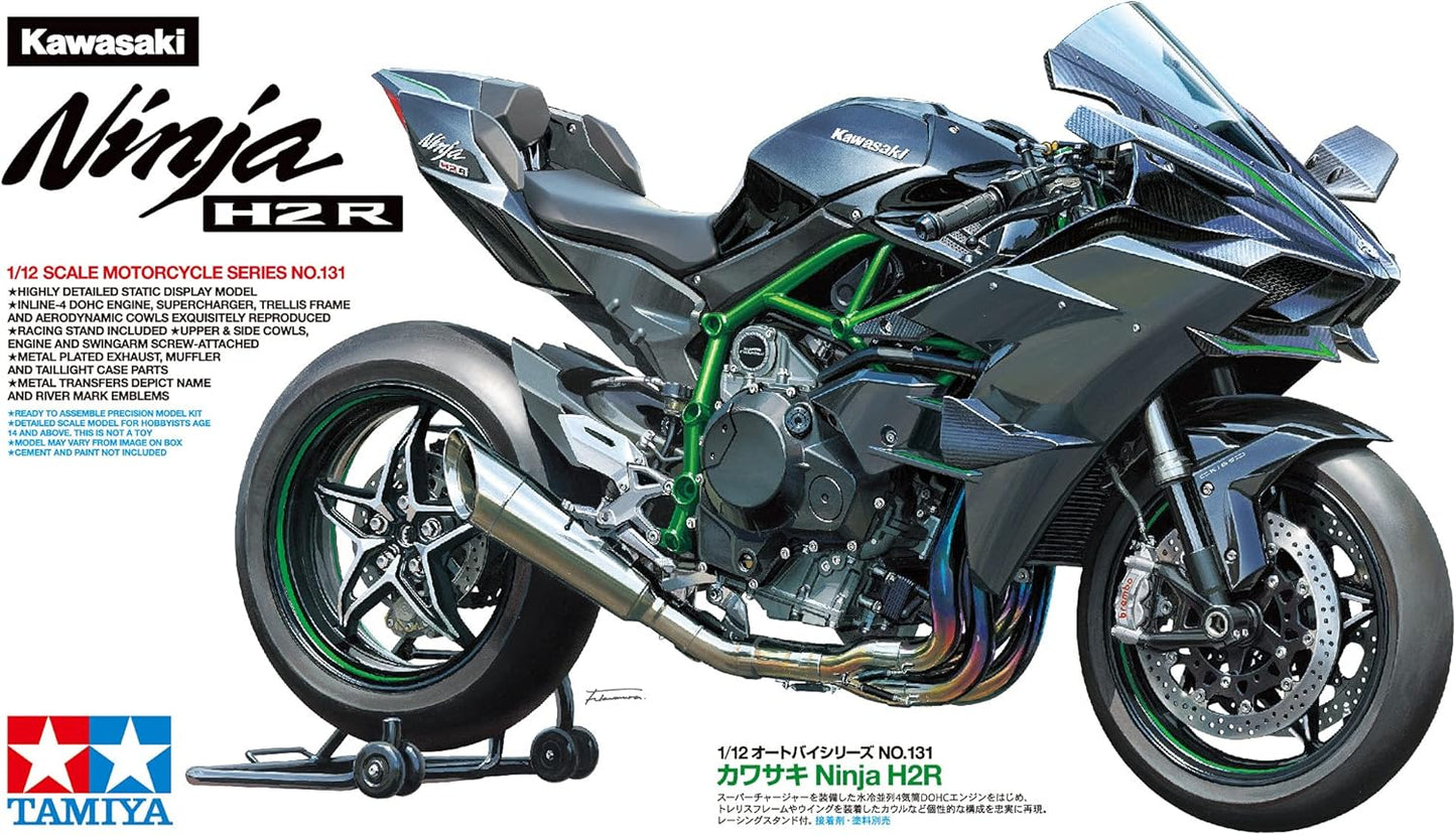 Tamiya 14131 1/12 Kawasaki Ninja H2R Plastic Model Plastic Model Kit