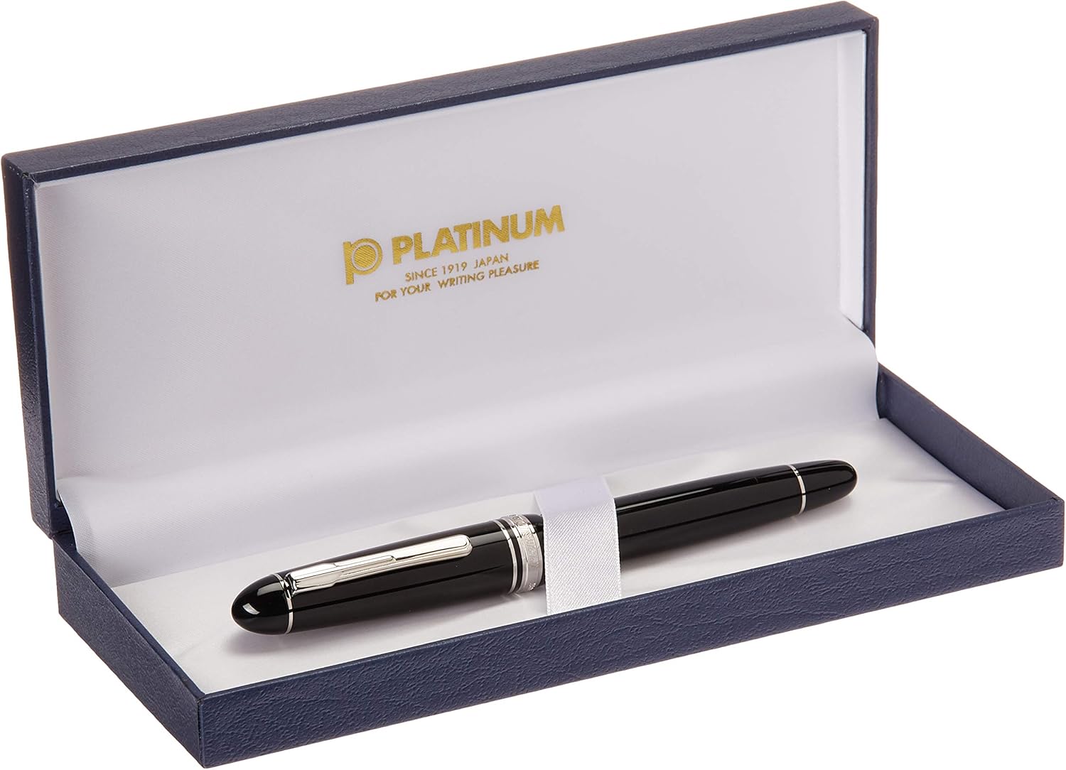 PLATINUM Fountain Pen President #1 Black - PTB25000PR-Nib: M (PTB-25000PR#1-3), detail image