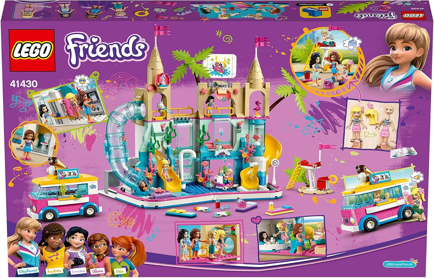 LEGO 41430 Friends The Water Park Summer Fun