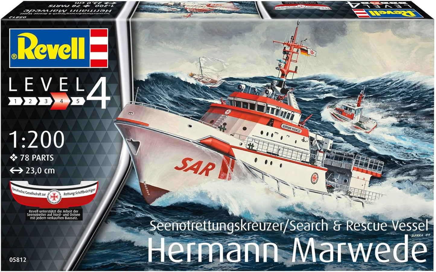 Revell Germany Search and Rescue Vessel Hermann Marwede Model Kit