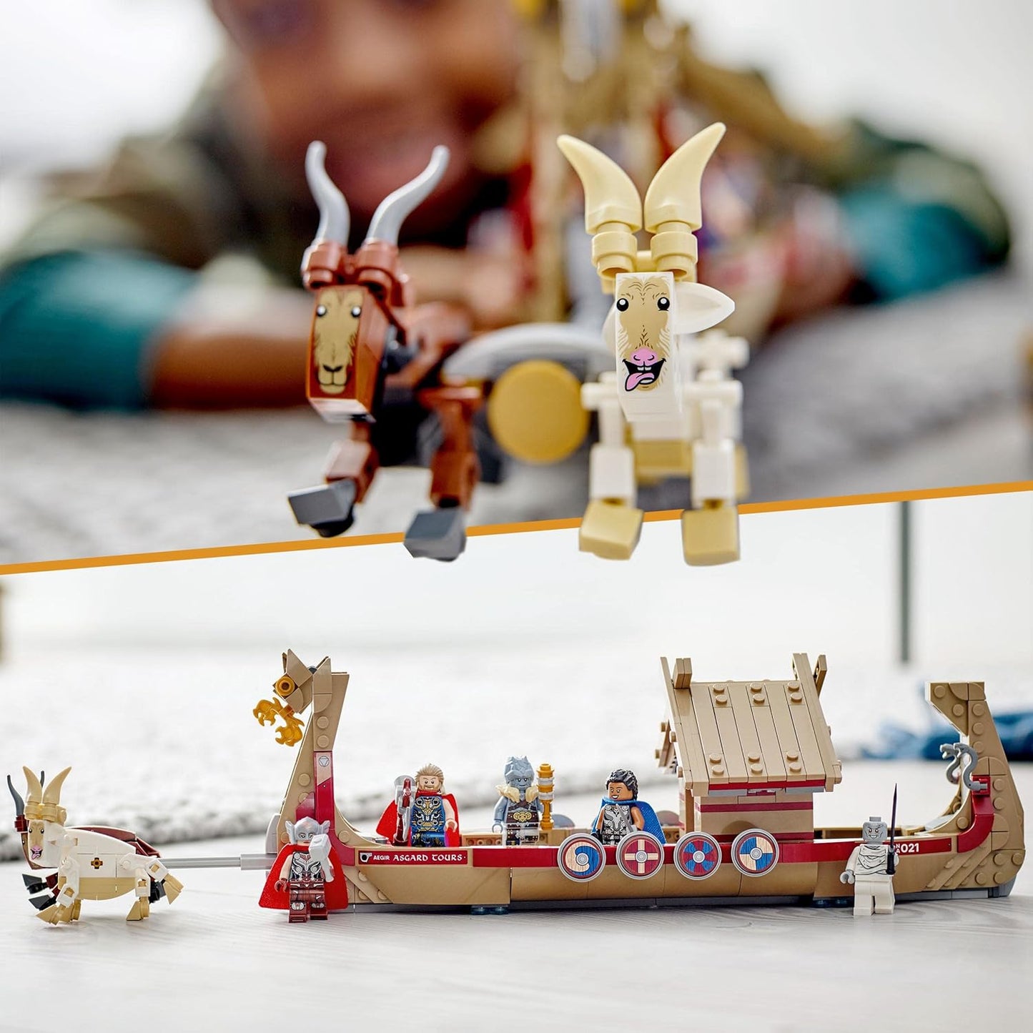 LEGO Super Heroes Thor Viking Ship 76208