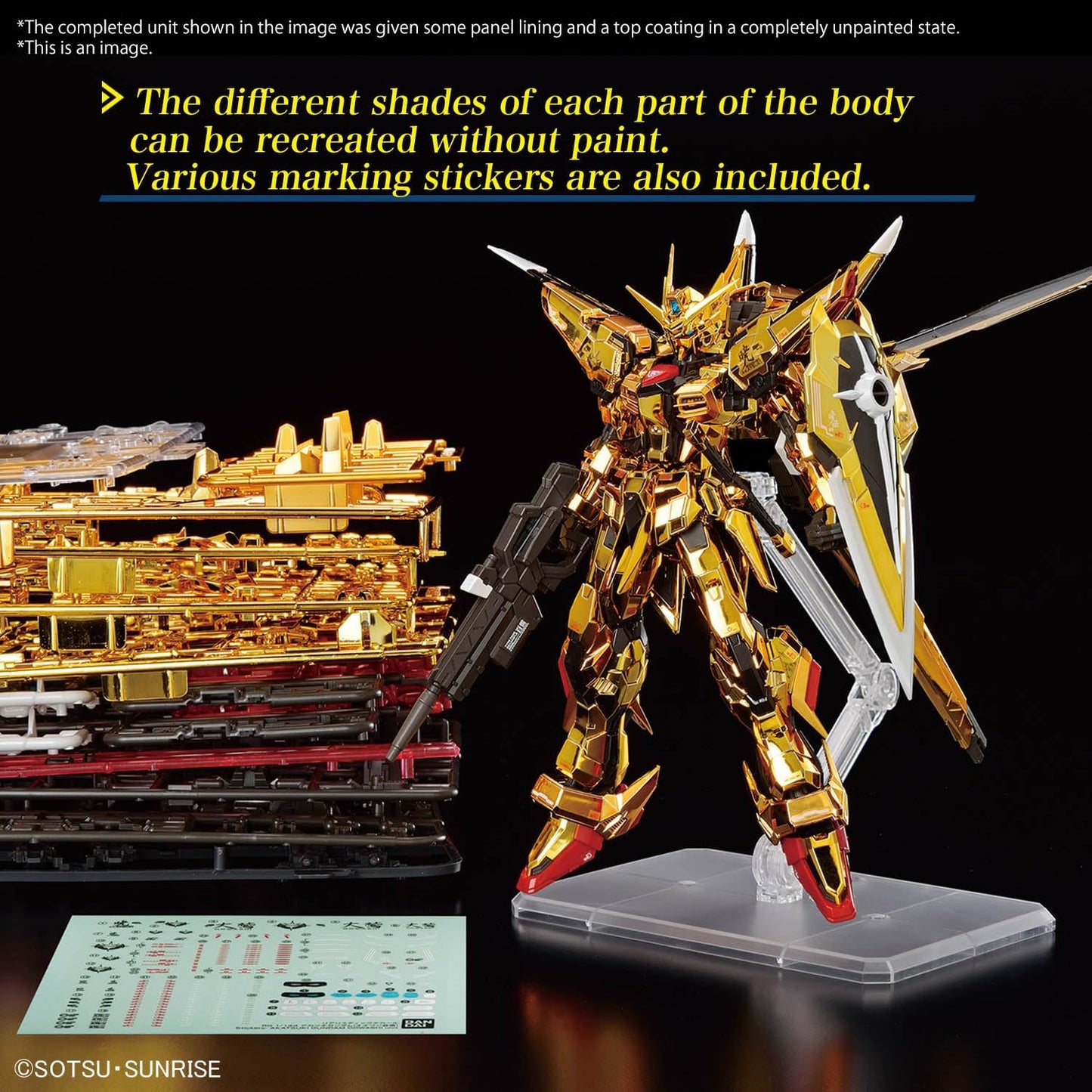 Bandai Hobby - Mobile Suit Gundam Seed Destiny - #41 Akatsuki Gundam Oowashi Unit RG 1/144 Model Kit