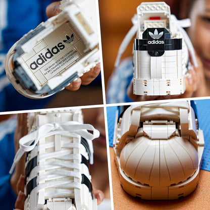 LEGO?? Icons adidas Originals Superstar 10282 Building Kit; Build and Display the Iconic Trainer