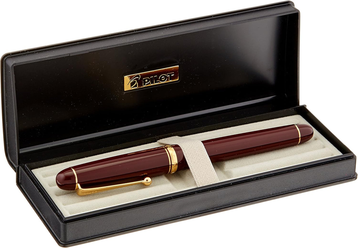 Pilot Custom 74 Fountain Pen, F-nib, Deep Red Body (FKK-1000R-DR(-F)), detail image