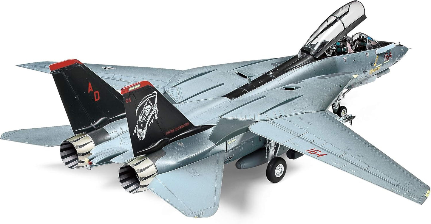 Tamiya 61118 1/48 Grumman F-14D Tomcat Plastic Model Airplane Kit