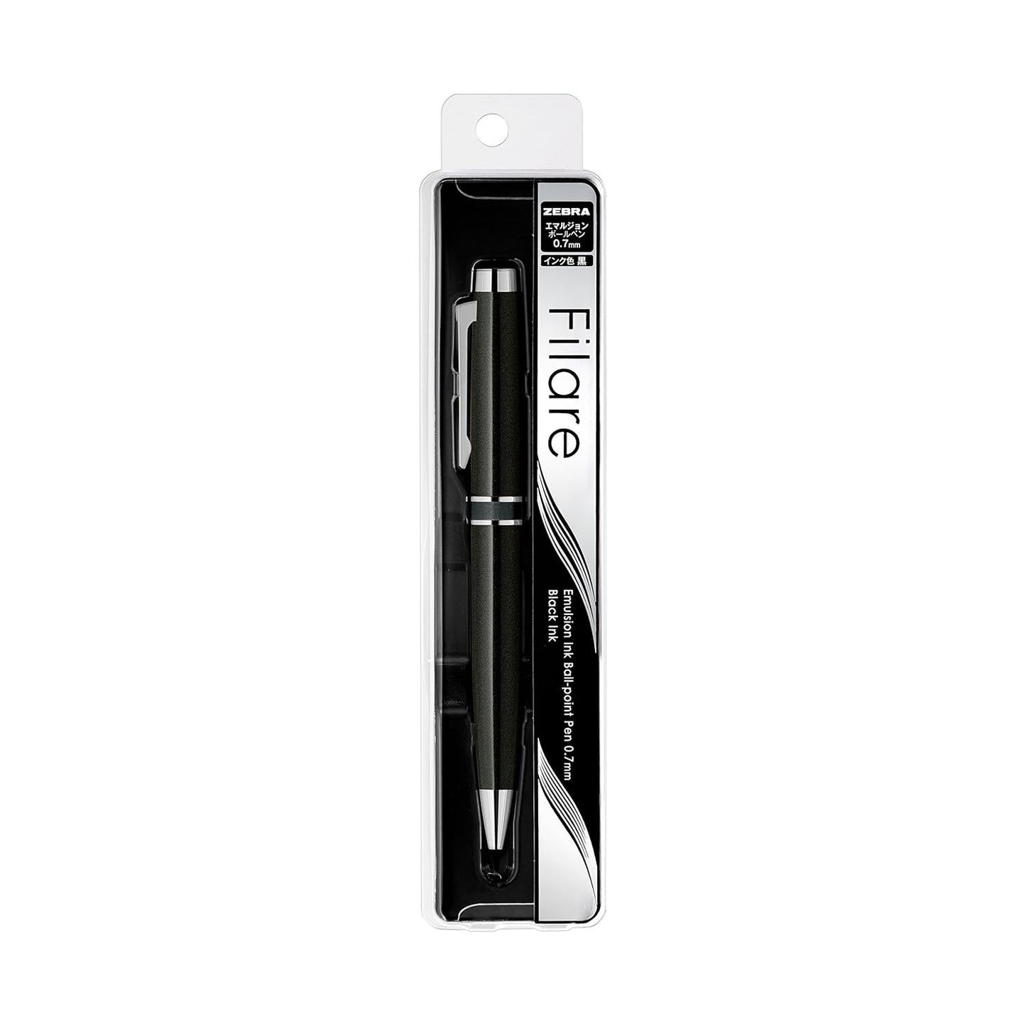 ZEBRA P-BA68-BK Permanent Ballpoint Pen Fillare 0.7 Black