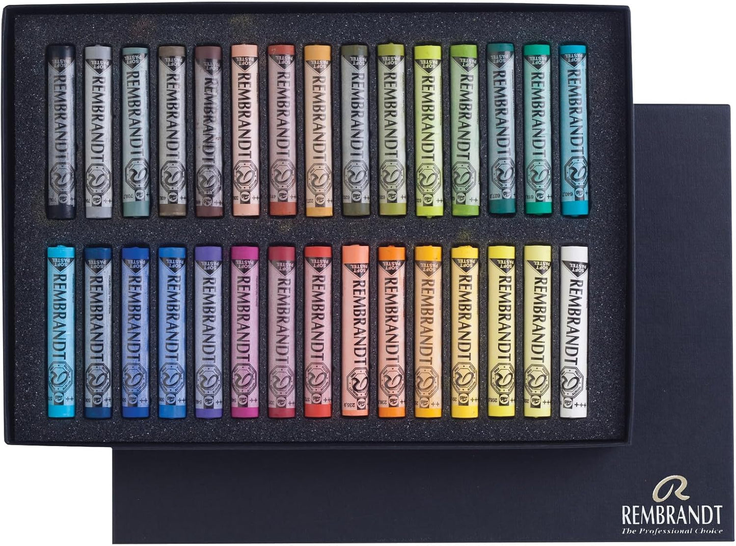 Rembrandt Soft Pastel Set, 30 Pieces