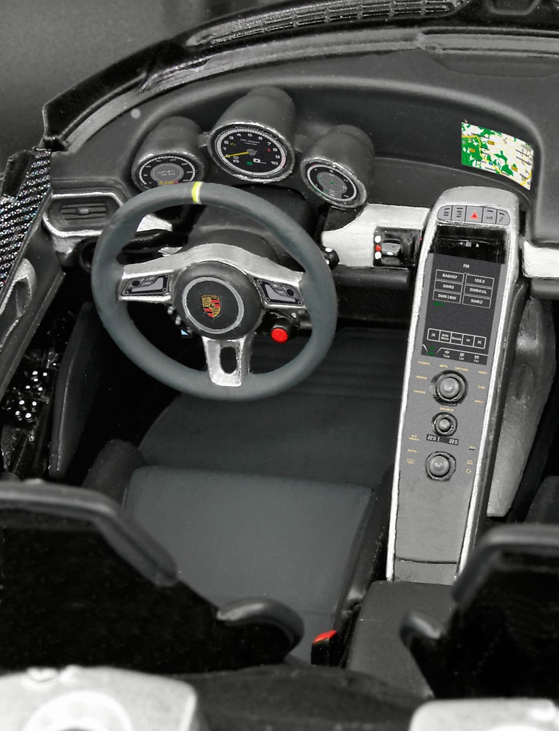 Revell of Germany 07026 Porsche 918 Spyder Model Kit, 19.4 cm Length, Various