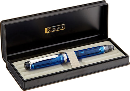 PILOT Fountain Pen Custom Heritage 92, Transparent Blue Body, FM-Nib (FKVH-15SRS-TL-FM), detail image