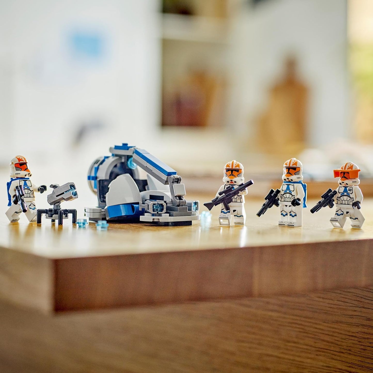 LEGO Star Wars 332nd Ahsoka Company Clone Troopers Battle Pack - The Clone Wars Building Kit with Speeder Vehicle Tenon Launcher and Minifigures - Gift for Children from 6 Years Old 75359