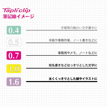 ZEBRA oil-based ballpoint pen tapurikurippu 0.4 Red Pack of 10 B ??? bnh5 ??? R