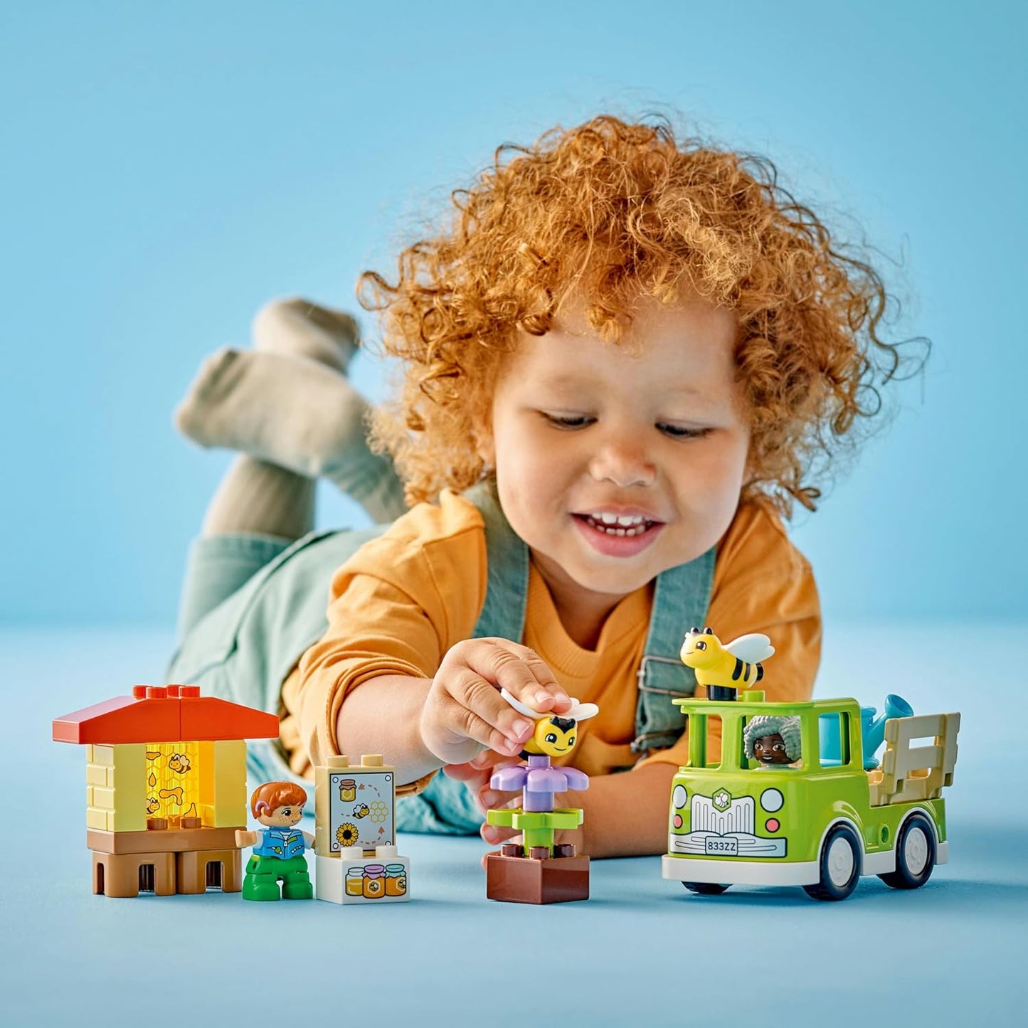 LEGO My City Duplo Bee Care and Beehives, Educational Toy for Boys and Girls, 2 Bee Figures and Truck, Construction Set, Easter Gift for Boys and Girls Ages 2 and Up 10419