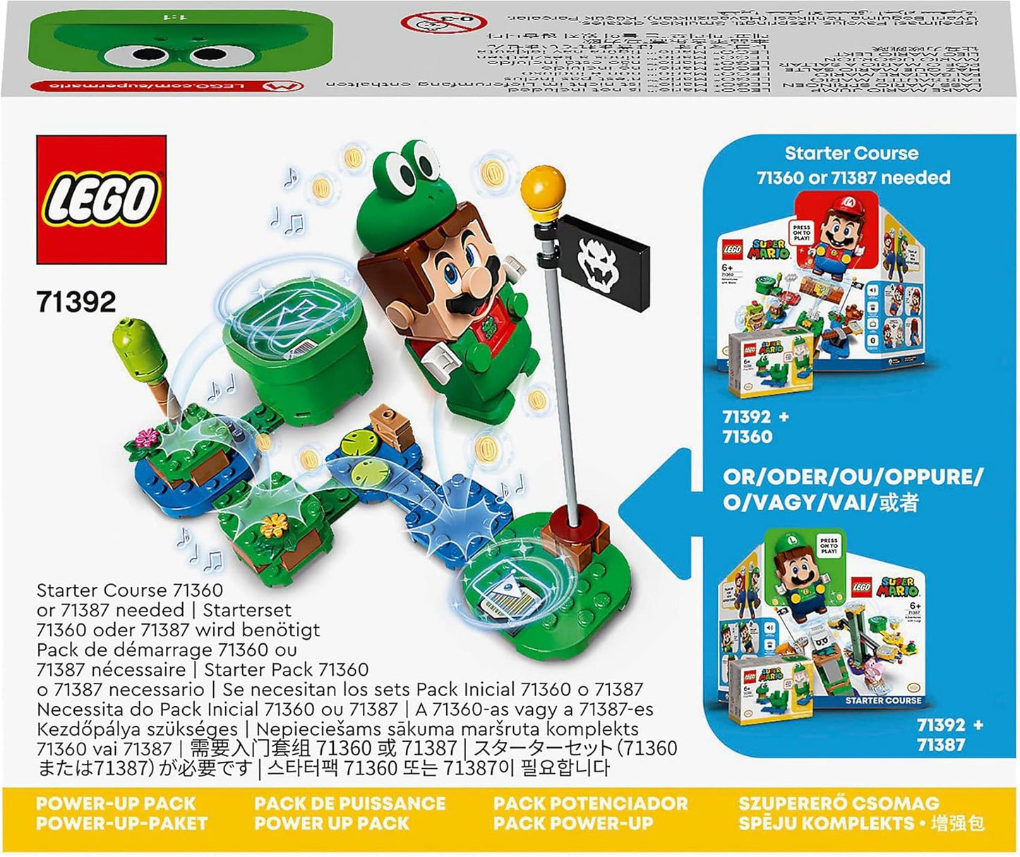LEGO Super Mario Frog Mario Power Up Pack 71392