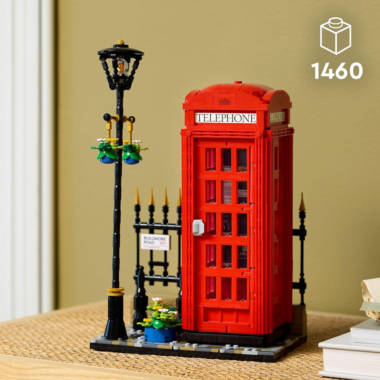 Lego 21347 Idea London Red Public Phone Toy Toy Present Block
