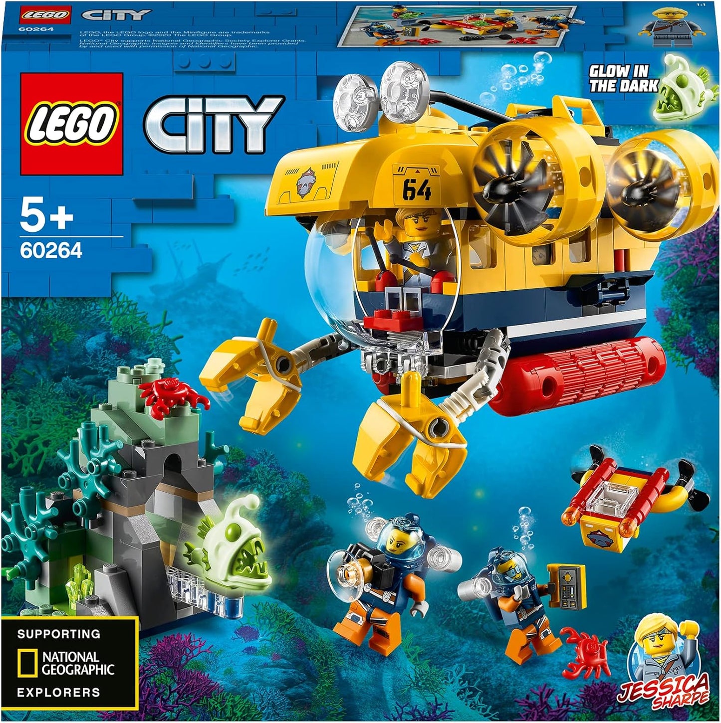 LEGO 60264 City Oceans Exploration Submarine