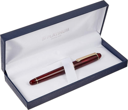 PLATINUM Fountain Pen #3776 Century Bourgogne Soft Fine PNB-13000#71-0, detail image