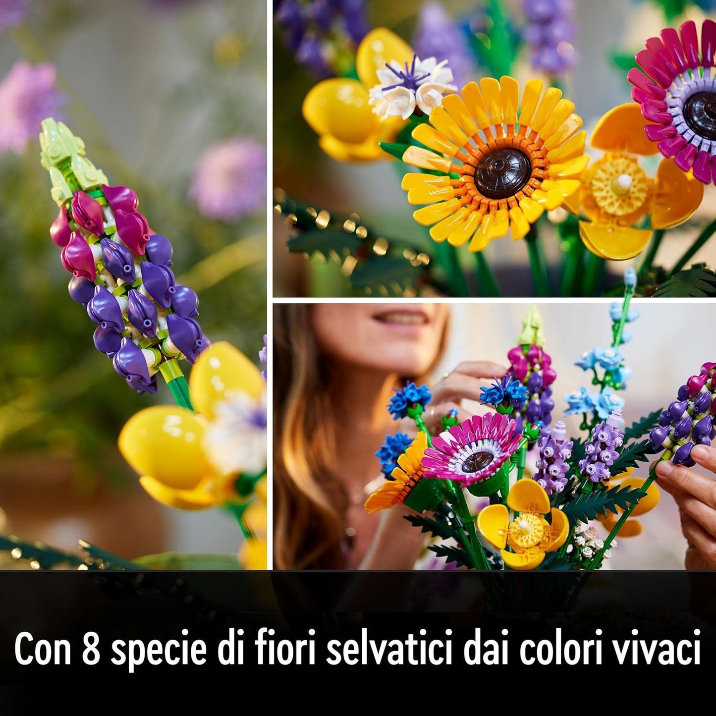 LEGO 10313 Icons Wildflower Bouquet Set
