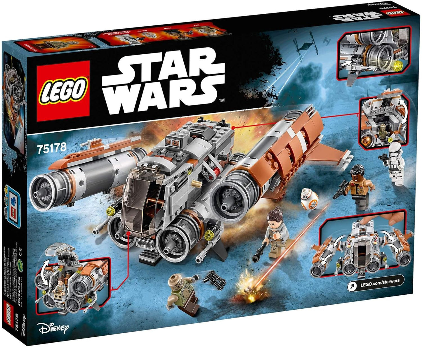 LEGO Star Wars Jakku Quad Jumper 75178 Building Kit