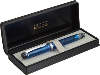 PILOT Fountain Pen Custom Heritage 92, Transparent Blue Body, F-Nib (FKVH-15SRS-TL-F), alternate view