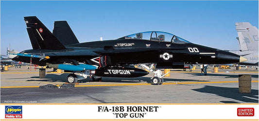 Hasegawa 2436 1/72 F/A-18B Hornet Top Gun Model kit, Multicoloured