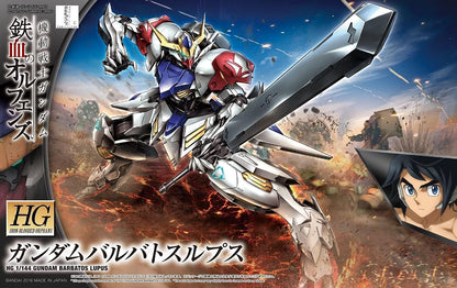 Bandai Hobby - Mobile Suit Gundam - HG 1/144 Gundam Barbatos Lupus Model Kit