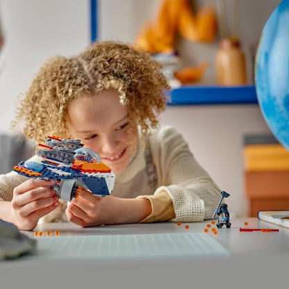 Lego Marvel Superheroes Rocket's Warbird vs. Ronan Set 76278